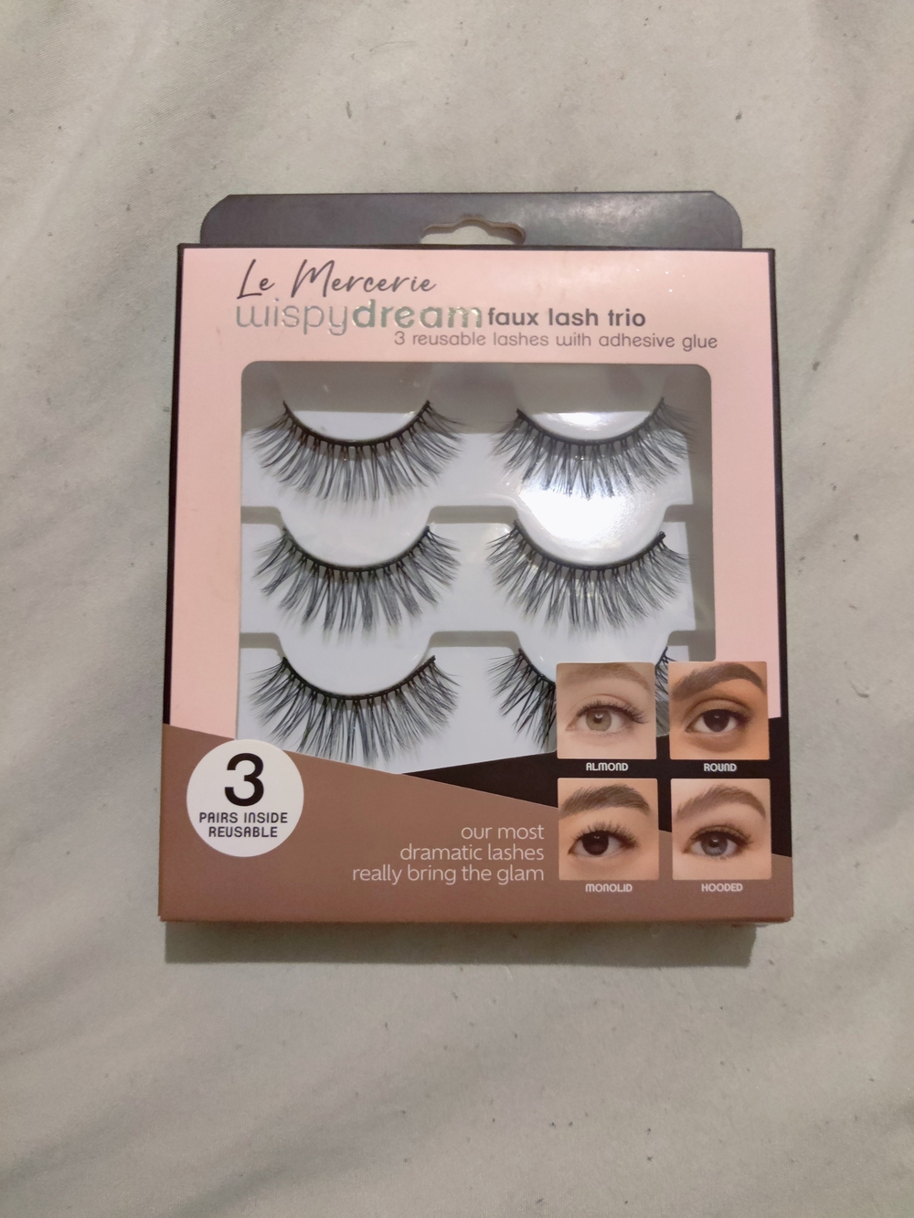 Wispy Dream Faux Lash Trio - Black